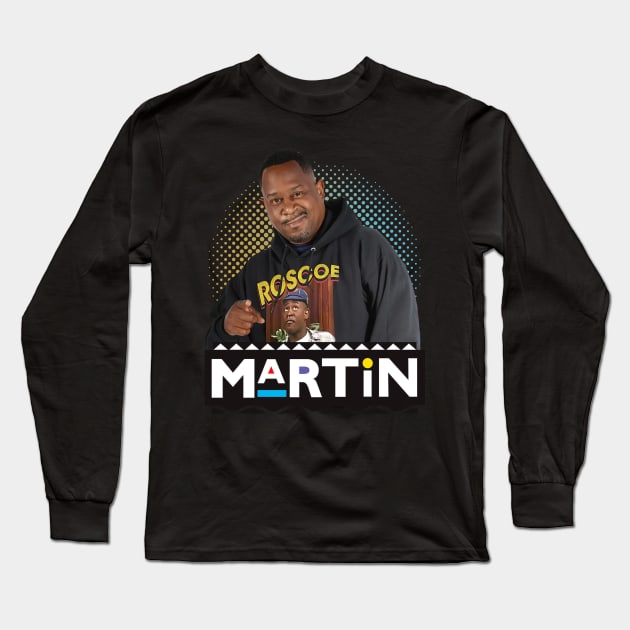 Martin Lawrance tv show Roscoe Long Sleeve T-Shirt by oxdolito